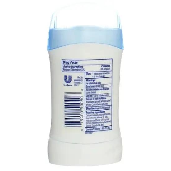 Dove Invisible Solid Antiperspirant Deodorant Stick Fresh,, 1.6 oz image {1}