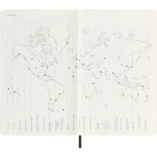 Moleskine 2023 Planner Daily 18 Month Large Soft Cover Black image {5}