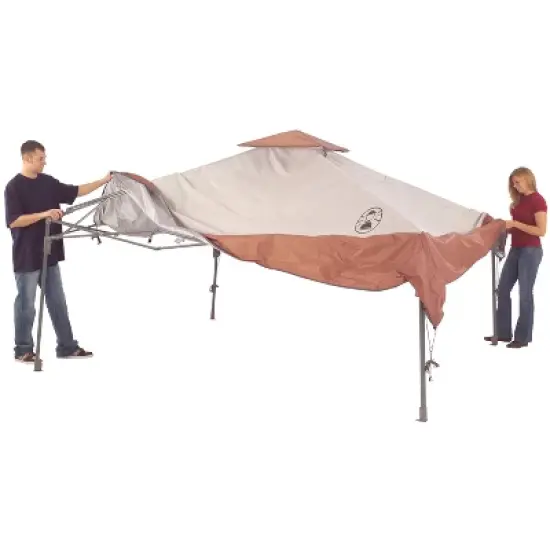 Coleman Instant Beach Canopy 13' x 13' - Tan image {2}