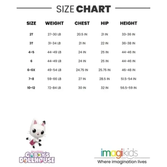 Dreamworks Gabby's Dollhouse Girls Zip Up Hoodie Toddler  image {6}