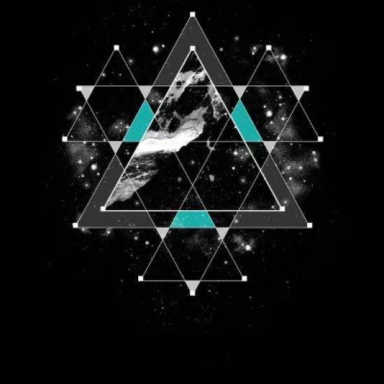 Junior's Design By Humans Time & Space By Expo T-Shirt image {1}