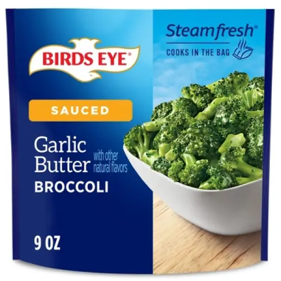 Birds Eye Frozen Garlic Butter Broccoli - 9oz image {6}