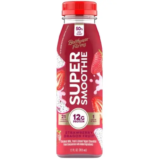 Bolthouse Farms Super Strawberry Dragonfruit Smoothie - 12 fl oz image {4}