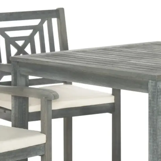Del Mar 5 Pc Dining Set - Outdoor - PAT6722 - Safavieh image {3}