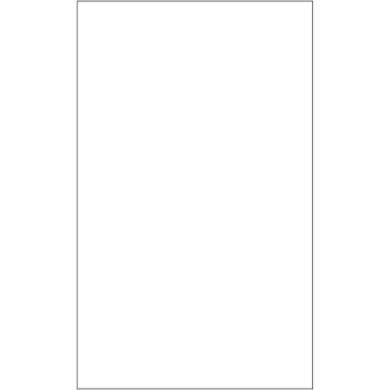 Box Partners Laser Labels Rectangle 8 1/2" x 14" White 100/Case LL137 image {1}