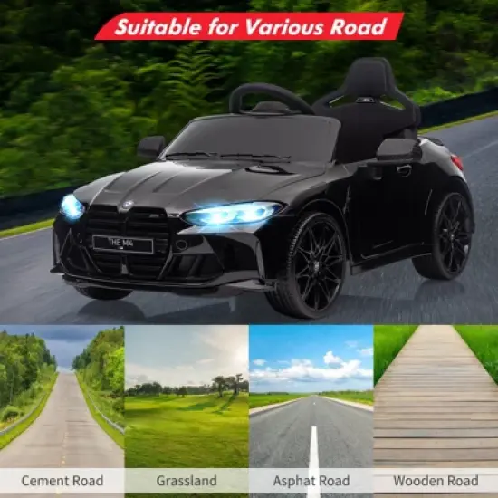 12V Electric Vehicles, Kids Ride On Car, Powered Riding On with Remote Control,3 Speed,Led Light,Suspension System,3 Speeds, for Boys and Girls image {5}