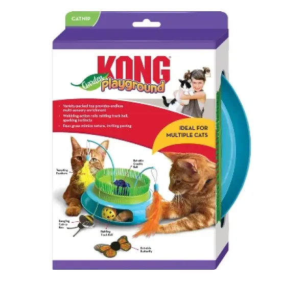 KONG Playground Garden Cat Toy image {1}