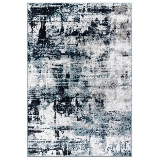 World Rug Gallery Modern Abstract Reflections Area Rug:  Stain & Fade-Resistant,  Low Pile,  Indoor Use image {11}