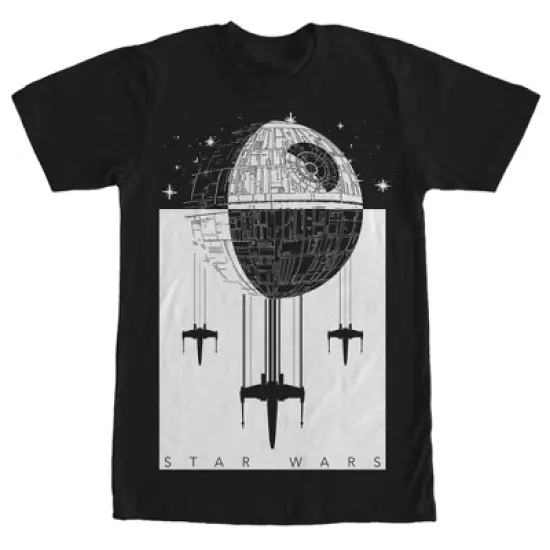 Men's Star Wars Death Star Battle T-Shirt image {3}