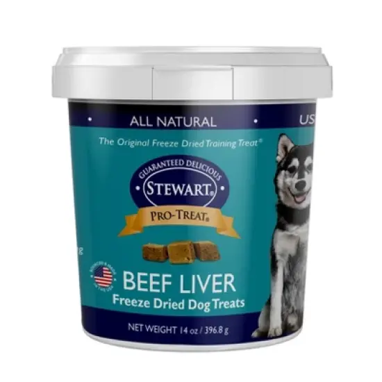 Stewart Freeze - Dried Beef Liver Dog Treat image {4}