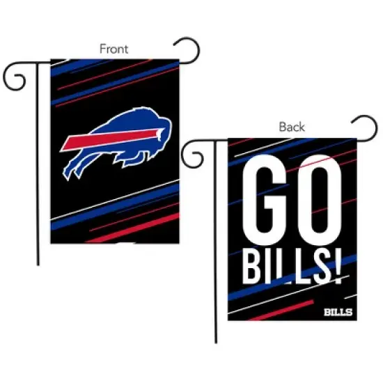 Briarwood Lane Buffalo Bills Slogan Garden Flag NFL Licensed 12.5 image {2}