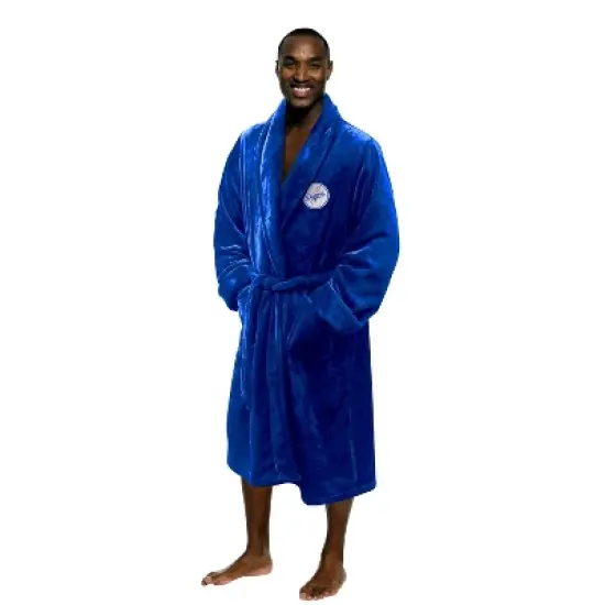 MLB Los Angeles Dodgers Silk Touch Bathrobe image {1}