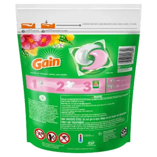 Gain Power Happy Laundry Detergent Pods - 18ct image {10}