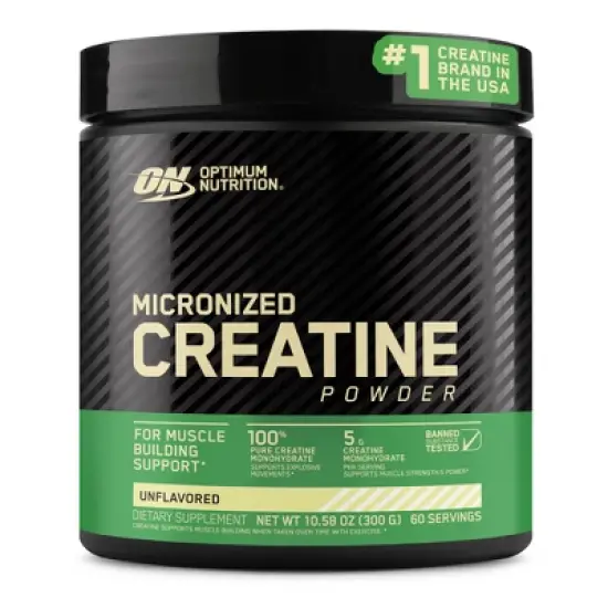 Optimum Nutrition Creatine Sports Nutrition Supplement Powder - 10.58oz: Energy, Dieting, Powder Form image {11}