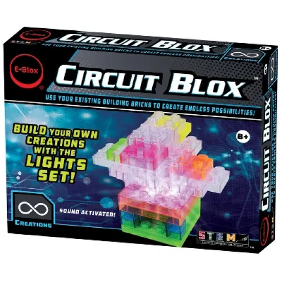E-Blox Circuit Blox Lights Starter, Circuit Board Building Blocks Sets image {3}