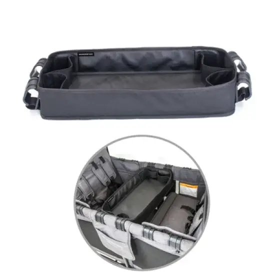 WONDERFOLD W4 Elite Wagon Black with Red Stitching & Snack Tray - Black image {4}