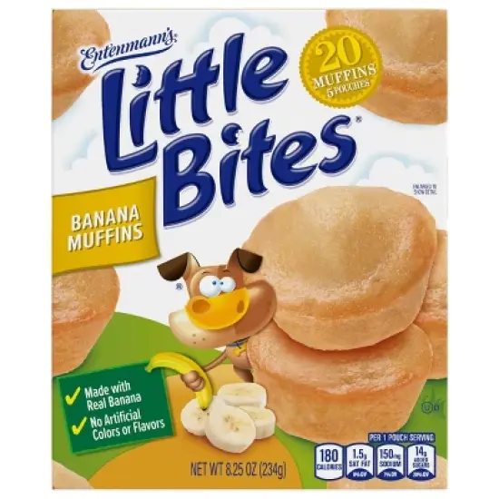 Entenmann's Little Bites Banana Muffins - 8.25oz/5ct image {7}