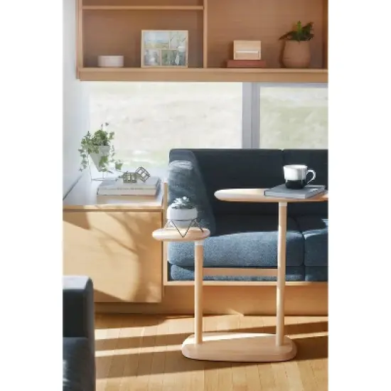 Swivo Side Table Natural - Umbra image {12}