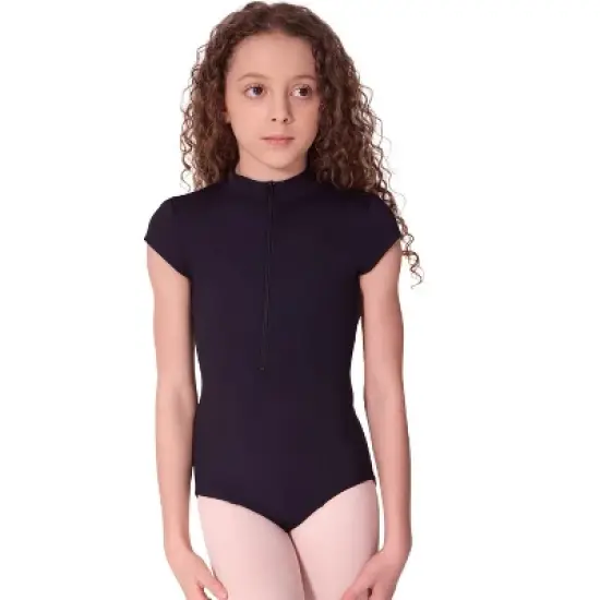 Capezio Girl's Soft Elegance Short Sleeve Princess Leotard - Tween image {4}