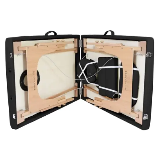 Saloniture Professional Portable Massage Table with Backrest image {2}