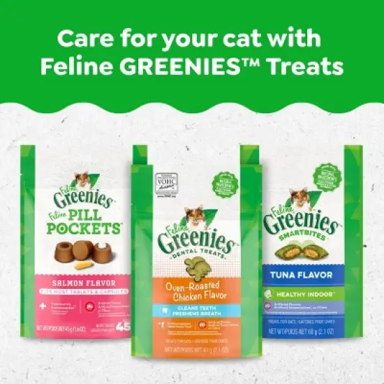 Greenies Catnip Flavor Dental Cat Treats image {9}