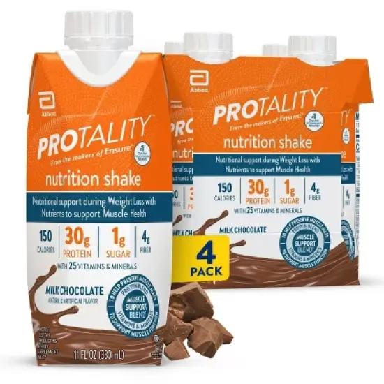 Protality Nutritional Protein Shake - Chocolate - 44 fl oz/4pk image {11}