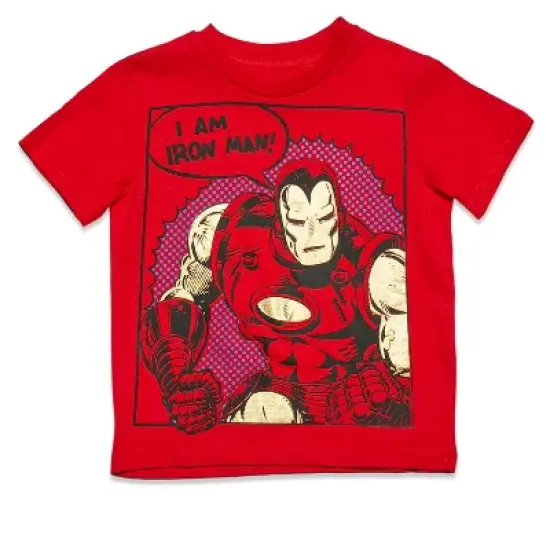 Evergreen Classics Marvel 4 Pack Athletic T-Shirts Toddler image {4}