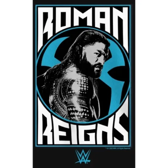 Girl's WWE Roman Reigns Poster T-Shirt image {1}