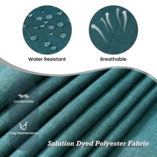 Pellebant 80 Inch Patio Chaise Lounge Cushion 2PCS Non-Slip Replacement Cushion for Chaise Lounge Poolside Deck Garden Indoor Outdoor image {3}