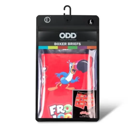 Odd Sox, Men's FUnny Boxer Briefs, Kellogg's Cereal Prints, Assorted Styles image {4}