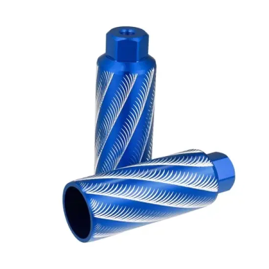 Unique Bargains Universal Aluminum Alloy Axle Rear Foot Pegs for BMX MTB Bike Fit 3/8 Inch 1 Pair image {5}