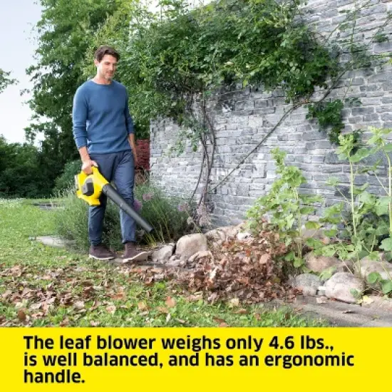 Karcher LBL 2 Battery Cordless Leaf Blower Tool Only image {5}
