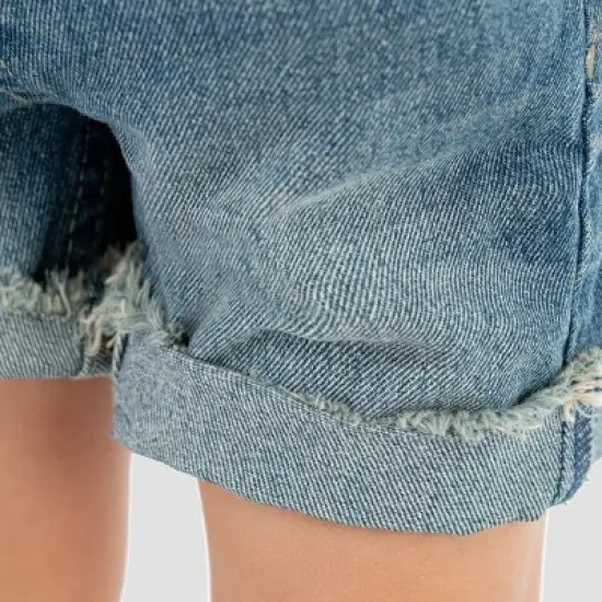 Levi's&reg; Toddler Girls' Solid Shortalls image {4}