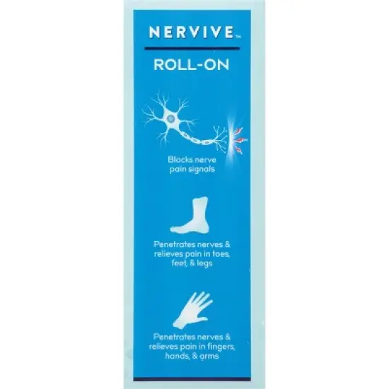 Nervive Nerve Care,Pain Relieving Roll On Liquid  2.5oz image {7}