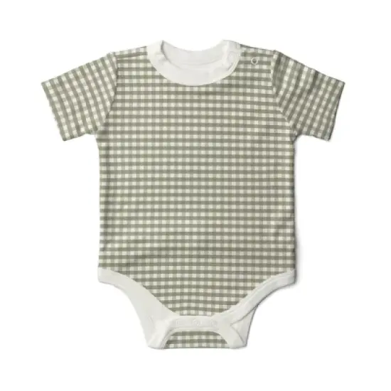 Goumikids Viscose Made from Bamboo + Organic Cotton Short-Sleeve Baby Bodysuit image {7}