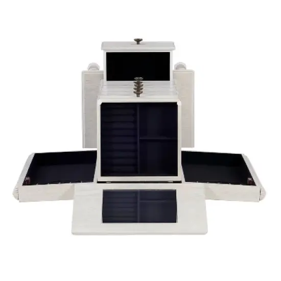 Obrecht Jewelry Armoire Off White - Powell Company image {6}