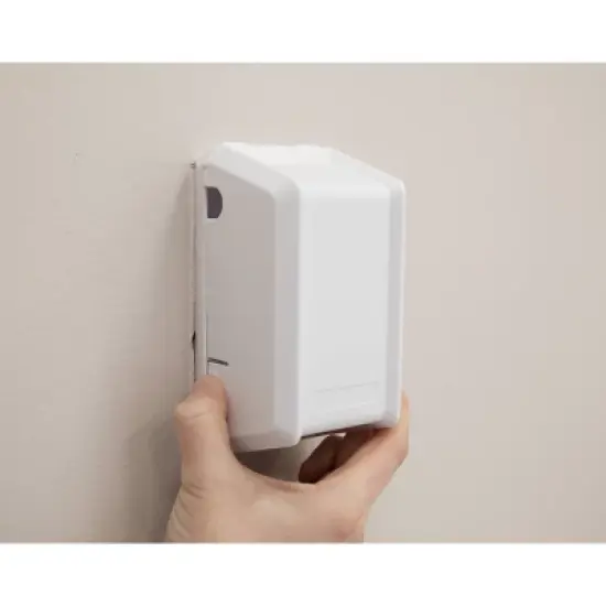 Regalo Home Safety White Outlet Cover Box Child Safety Includes Cover for Outlet or Light Switch - White image {4}