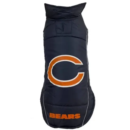 NFL Chicago Bears Pets Puffer Vest image {2}