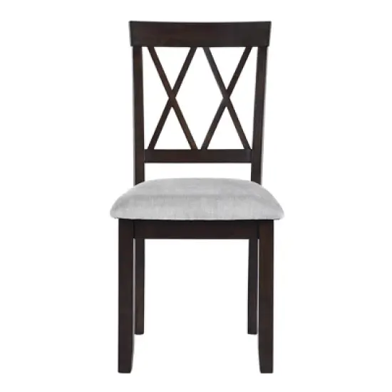 Foldable Dining Table Set for Small Space, 5 Pcs Set Farmhouse Style, Small Kitchen Table Set with Drop Leaf and 4 Dining Upholstered Chairs, Black image {13}
