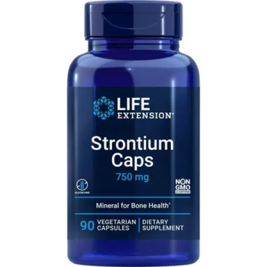 Strontium Caps 750 mg by Life Extension  -  30 VegCap image {2}