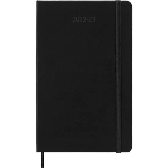 Moleskine 2023 Planner Daily 18 Month Large Hard Cover Black image {1}