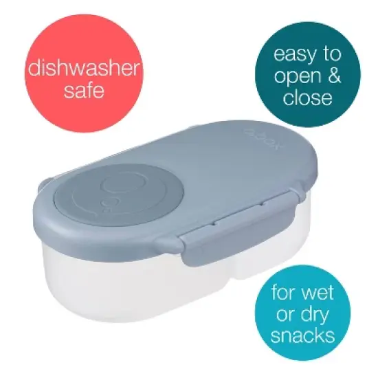 b.box Snack Box - Mini Bento Box - Chill Out Blue image {4}