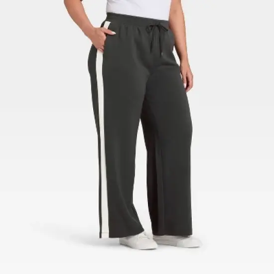 Women's Wide Leg Track Pants - All In Motion&trade; image {3}