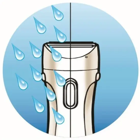 Philips Satinelle Wet & Dry Women's Electric Shaver - HP6306/50 image {6}