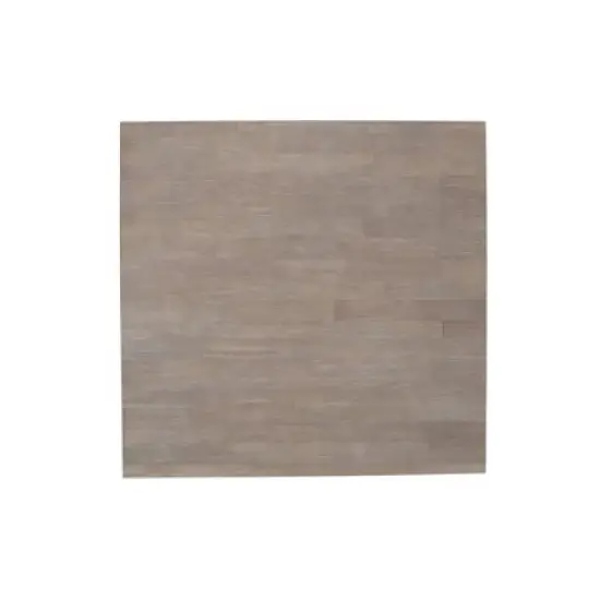 Solid Wood 36" X 36" Dining Table Weathered Gray - International Concepts image {6}