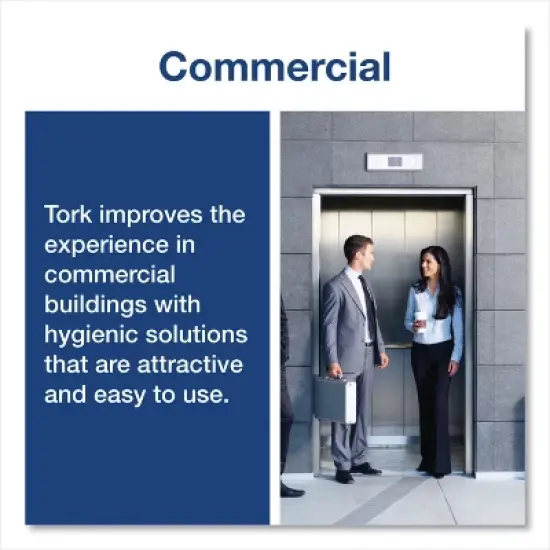 Tork Xpressnap Fit Interfold Dispenser Napkins, 2-Ply, 6.5 x 8.39, Natural, 120/Pack, 36 Packs/Carton image {9}