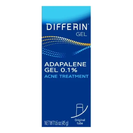 Differin Acne Retinoid Treatment Gel Adapalene 0.1% image {9}