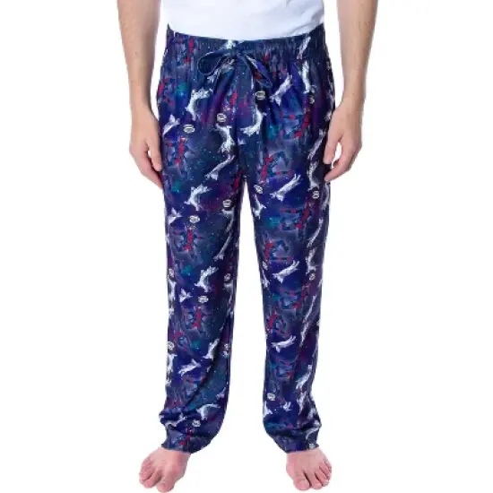Marvel Men's Deadpool and Kittens In Space Sleep Lounge Pajama Pants Deadpool and Kittens image {5}