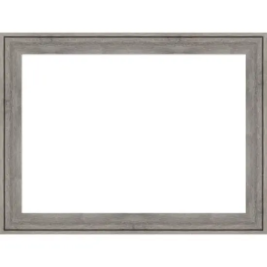 Amanti Art Regis Barnwood Grey Framed Dry Erase Magnetic Board image {14}