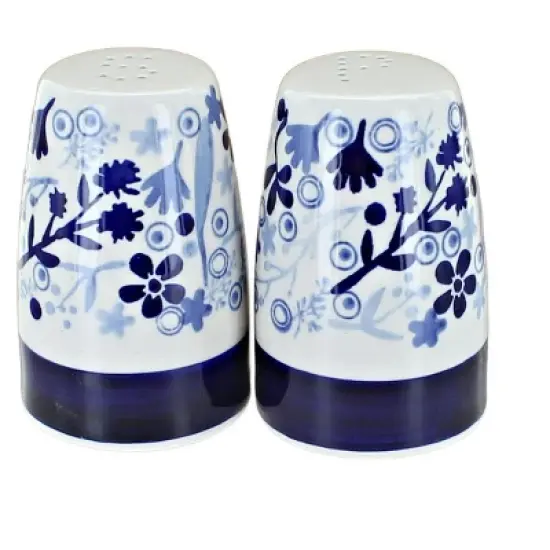 Blue Rose Polish Pottery S086 Manufaktura Salt and Pepper Shakers image {6}